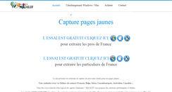 Desktop Screenshot of capturepagesjaunes.com