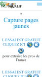 Mobile Screenshot of capturepagesjaunes.com