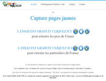 Tablet Screenshot of capturepagesjaunes.com